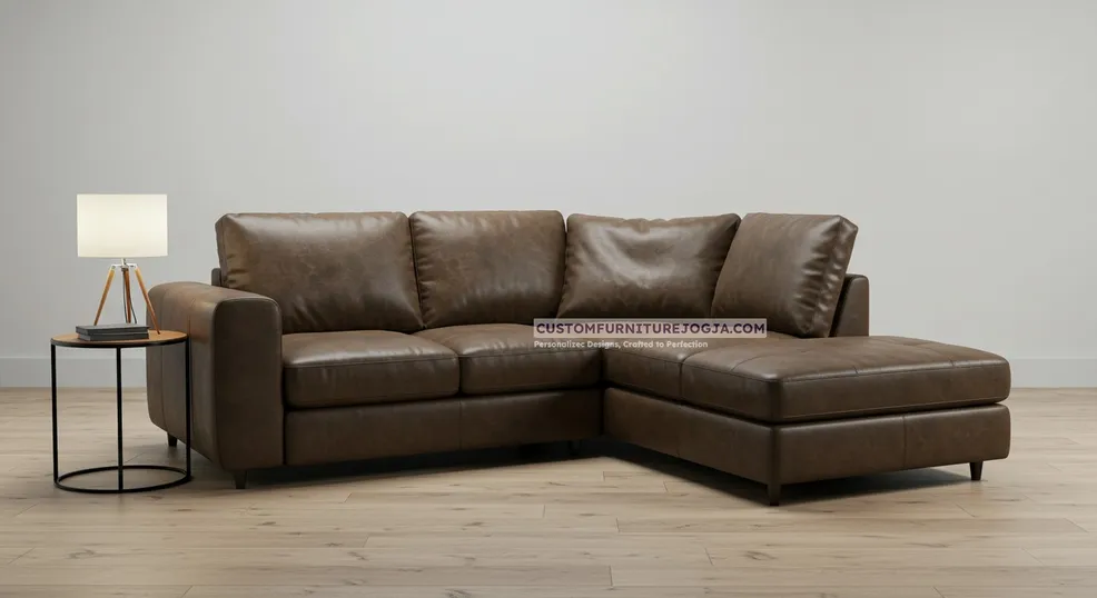 Jasa Pembuatan L Shape Sofa Jogja